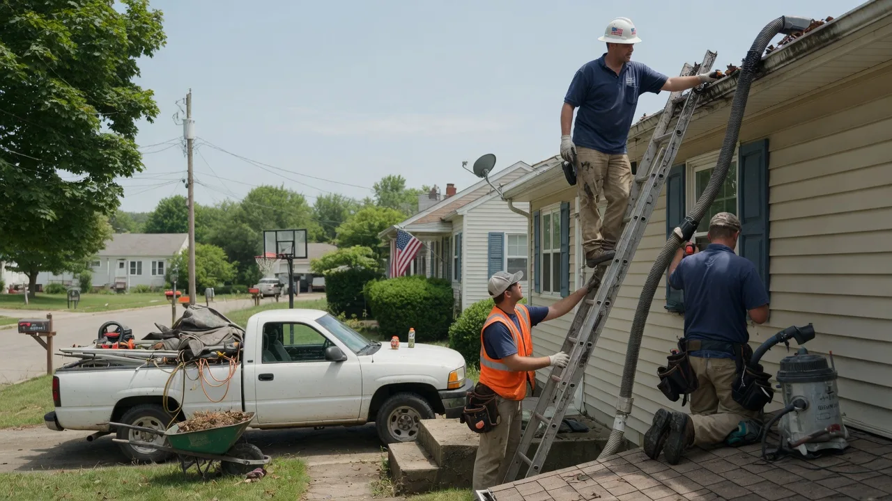 Gutter Installation in Bowen, IL near me